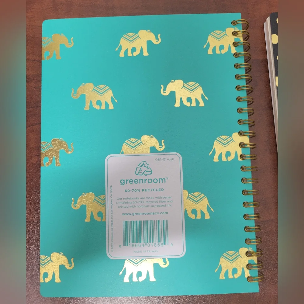 Pick one of Greenroom Spiral Notebooks 6x8 Nwt